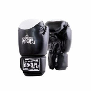 Боксерские перчатки боецъ Bbg-01 Dx черные размер 16 oz