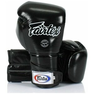 Боксерские перчатки Fairtex Angular Sparring BGV6 Black (18 унций)