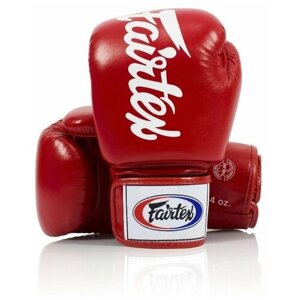 Боксерские перчатки Fairtex BGV19 Red (10 унций)