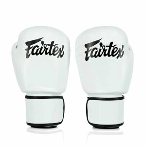 Боксерские перчатки Fairtex BGV27 белые 14 унций