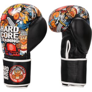 Боксерские перчатки Hardcore Training Doodles 16oz