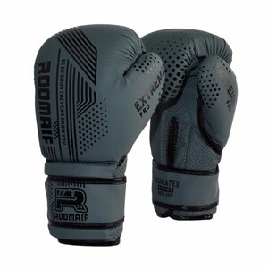 Боксерские перчатки Roomaif Rbg-335 Dх Grey размер 10 oz