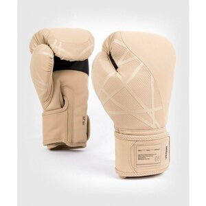 Боксерские перчатки тренировочные Venum Tecmo 2.0 - Sand (12 oz)
