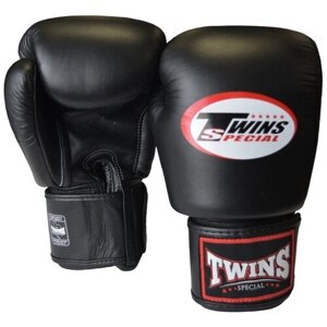 Боксерские перчатки Twins Special BGVL-3 Black черные 12 унций