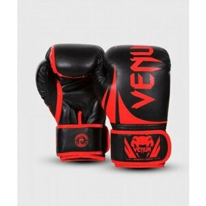 Боксерские перчатки Venum Challenger 2.0 Exclusive 12oz черный, красный