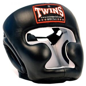 Боксерский шлем Twins Special HGL-3, размер M, чёрный