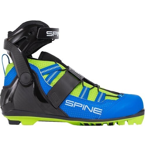 Ботинки для лыжероллеров Spine Skiroll Skate Pro 18 2023-2024, р. 40 EU, синий/салатовый/черный