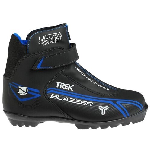 Ботинки лыжные NNN TREK BlazzerControl3 черный/лого синий RU41/EU42/CM26,5