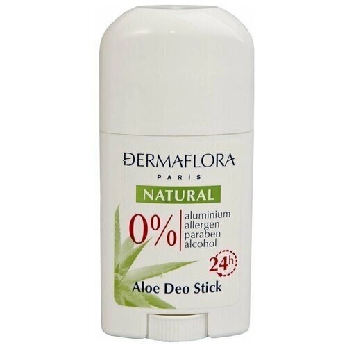BradoLine Дезодорант-Стик Dermaflora 0% Natural Aloe 50 мл