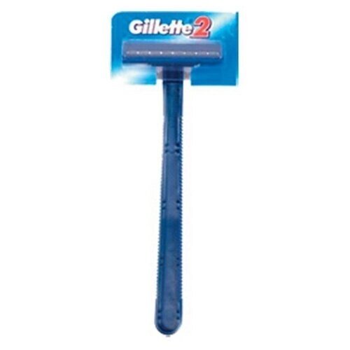 Бритвенный станок одноразовый Gillette, 2 лезвия, 1шт