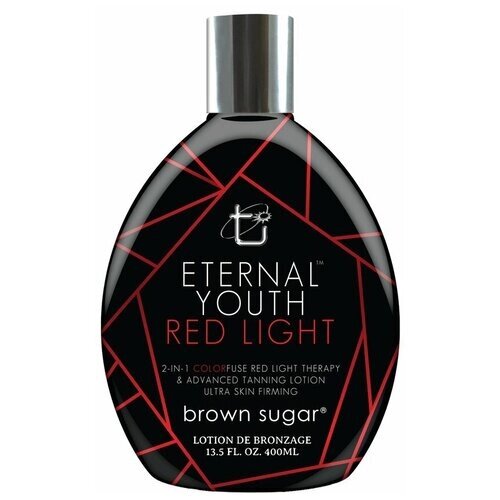 Brown Sugar, Коллагеновый активатор загара с гиалуроновой кислотой Eternal Youth Red Light, 400 мл