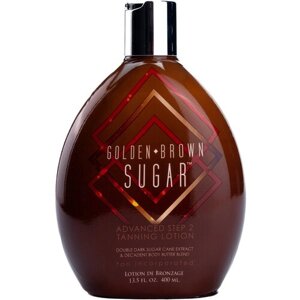 Brown Sugar, Увлажняющий лосьон для загара в солярии с бронзаторами мгновенного действия Golden Brown Sugar, 400 мл