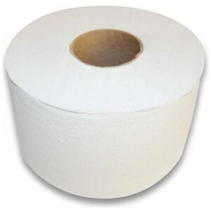 Бумага туалетная для диспенсера 1-слойная, белая, 200м, 12 рул/уп (T-200W1)