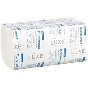 Бумажные полотенца для диспенсеров OFFICECLEAN Professional ZZ (V) (Н3), 2-слойн, 200л/пач, 23*23см, белые люкс