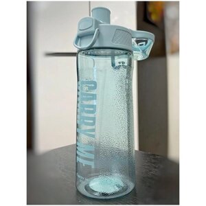Бутылка для воды спортивная с ситечком 600 мл VITTOVAR, голубая