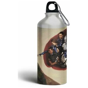Бутылка фляга спортивная игры Mass Effect 3 - 6109