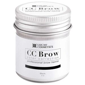 CC Brow Хна для бровей в баночке 5 г, black, 5 мл, 5 г