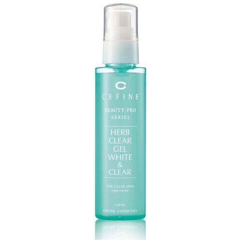 Cefine пилинг-гель для лица Beauty-Pro Series Herb Clear Gel White & Clear Осветляющий, 120 мл