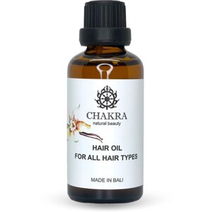 Chakra natural beauty HAIR OIL FOR ALL HAIR TYPES масло для волос