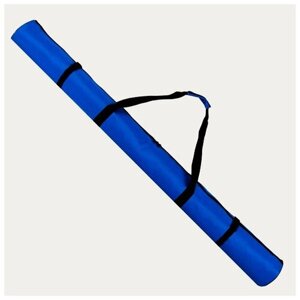 Чехол для беговых лыж Эстафета на молнии, 170 - 180 см, голубой