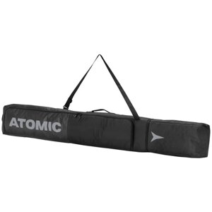 Чехол для лыж ATOMIC Ski Bag, 205 см, черный/серый