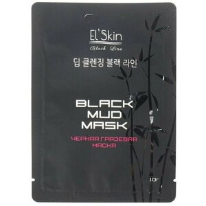 Черная грязевая маска El'Skin 10г 1 шт