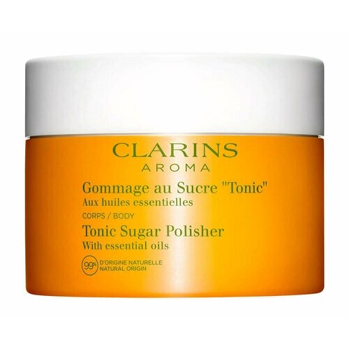 CLARINS Tonic Cкраб для тела сахарный тонизирующий, 250 г