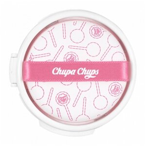 Cменный блок для тональной основы-кушона Chupa Chups Candy Glow Cushion SPF50+ PA , 2.0 Shell