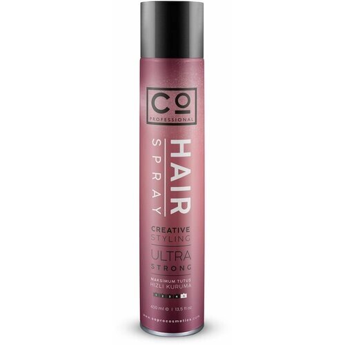 CO professional лак для волос hair spray, 400 мл