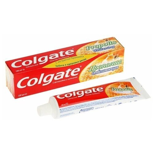 Colgate Зубная паста Colgate, прополис, отбеливающая, 154 мл