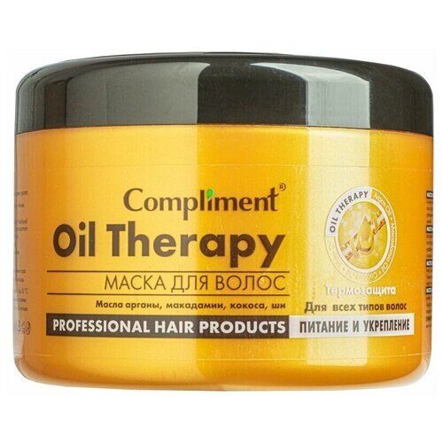 Compliment Маска для волос Oil Therapy для всех типов волос Питание и укрепление, 500мл