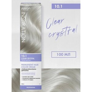 Concept Fusion Краска для волос 10.1 Fusion Чистый кристалл (Clear Crystal), пепельная коллекция, 100мл