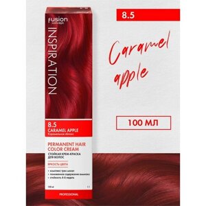 Concept Fusion Краска для волос 8.5 Fusion Карамельное яблоко (Caramel Apple), красная коллекция, 100мл