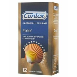 Contex Презервативы Relief 12 штук