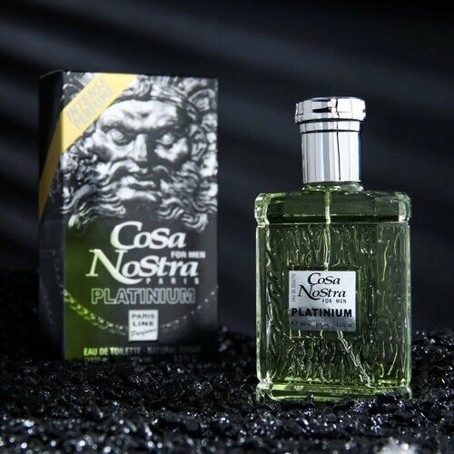 Cosa Nostra Туалетная вода мужская Cosa Nostra Platinium Intense Perfume, 100 мл