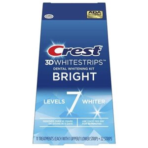 Crest 3D Whitestrips Bright New 2023 - Отбеливающие полоски для зубов