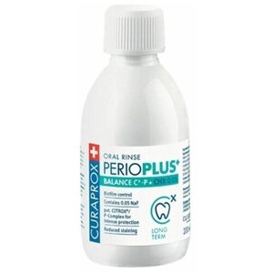 Curaprox Жидкость - Ополаскиватель Perio Plus Balance, с Содержанием Хлоргексидина 0,05%200 мл