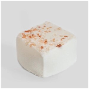 Daily Bliss / Натуральная бомбочка для ванны с гималайской солью и кокосовым молоком "Вербена-лаванда"Шипучая соль для ванны