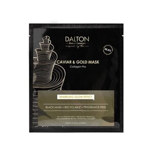 Dalton Антивозрастная маска для лица с икрой и золотом, 20 мл
