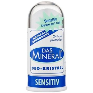 Das Mineral Дезодорант Sensitiv Натуральный, кристалл (минерал), 100 мл, 100 г