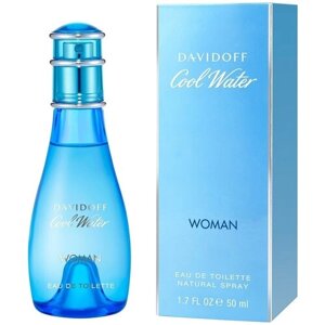 Davidoff туалетная вода Cool Water Woman, 50 мл