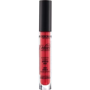DEBORAH жидкая помада для губ матовая Fluid Velvet Mat Lipstick, оттенок 06 iconic red