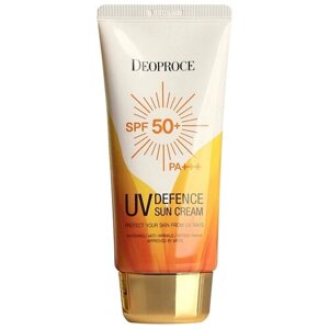 Deoproce Deoproce Солнцезащитный крем для лица и тела Defence UV SPF 50, 70 мл