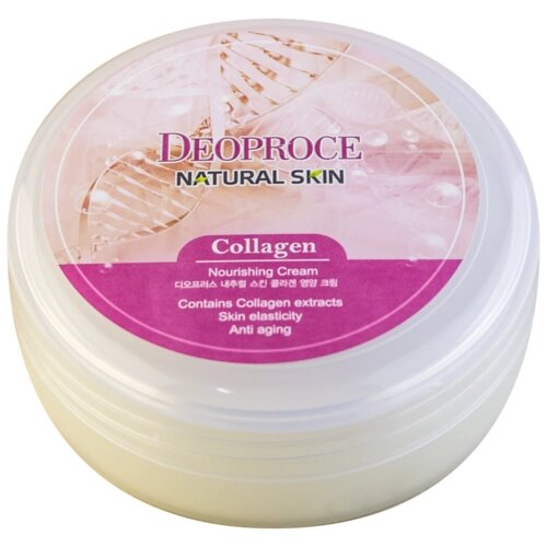 Deoproce Крем для тела Natural Skin Collagen Nourishing Cream, 100 мл
