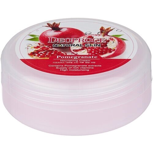 Deoproce Крем для тела Natural Skin Pomegranate Nourishing Cream, 100 мл
