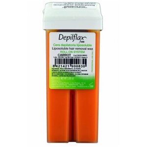 Depilfax100 Набор для депиляции воск морковь/carrot 110 г (2шт)