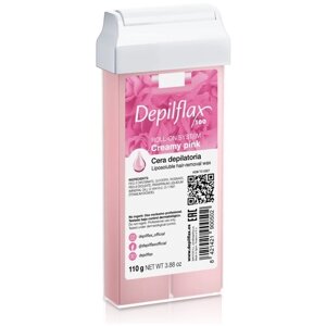 Depilflax Ультра кремовый воск "Розовый" в картридже 110 мл 110 г pink
