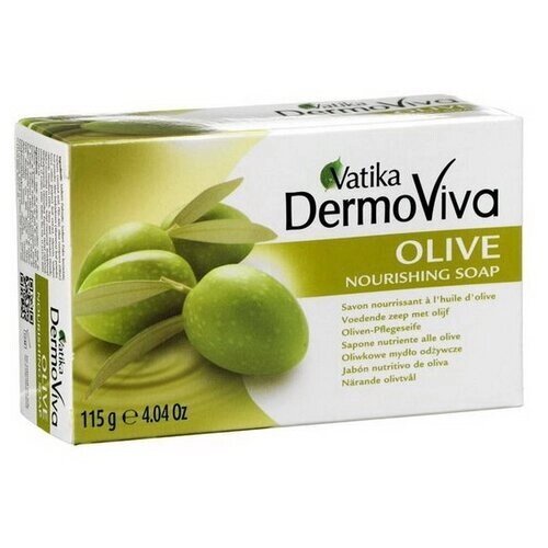 DermoViva Мыло кусковое Olive, 115 г