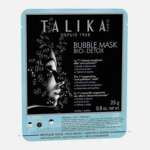 Детокс-маска для лица TALIKA bubble mask bio-detox 1шт