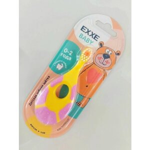 Детская зубная щетка EXXE baby 0-2 года мягкая, 1 шт